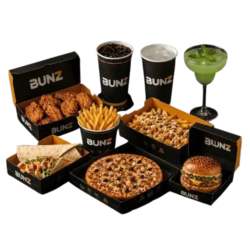 BUNZ.pk Pakistan - Peri Peri Pizza, Premium Beef Burger and Crispy Hot Wings